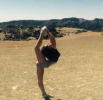 Martini is a fitness freak and exercise regularly to be in shape.
